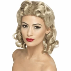 Blonde 40’s Sweetheart Adult Wig (each)