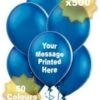 Balloon Printing – 500 X Printed Balloons, 1 Colour Print, 1 Side -PartyVibe Store 500 printed balloons