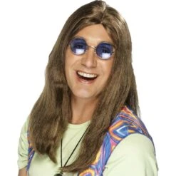 60’s Long Neil Brown Wig