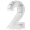 Balloon Mosaic Number Stand 2 -PartyVibe Store Balloon Mosaic Number Stand 2