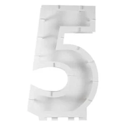 Balloon Mosaic Number Stand 5 9 Balloon Mosaic Number Stand 5 -PartyVibe Store Balloon Mosaic Number Stand 5 1