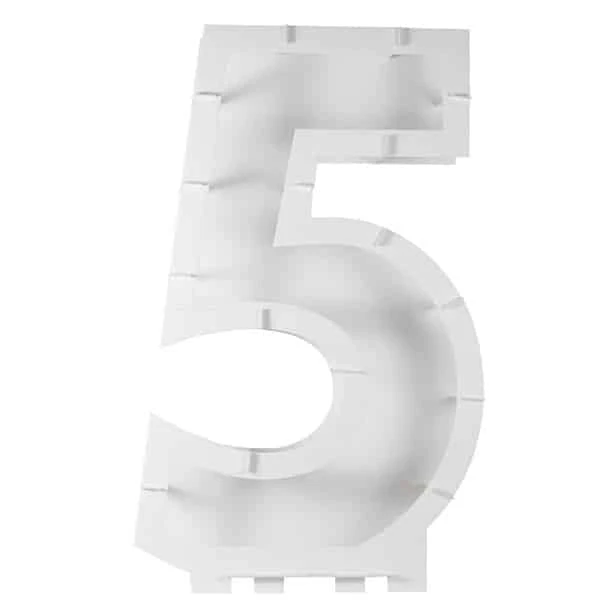 Balloon Mosaic Number Stand 5 6 Balloon Mosaic Number Stand 5 - Image 4