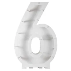 Balloon Mosaic Number Stand 6 -PartyVibe Store Balloon Mosaic Number Stand 6 3
