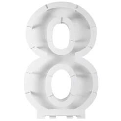 Balloon Mosaic Number Stand 8 -PartyVibe Store Balloon Mosaic Number Stand 8 1