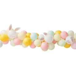 Easter Balloons & Bunnies Table Decoration -PartyVibe Store Balloons Bunnies Table Runner