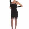 Black Flapper Adult Costume -PartyVibe Store Black Flapper Adult Costume