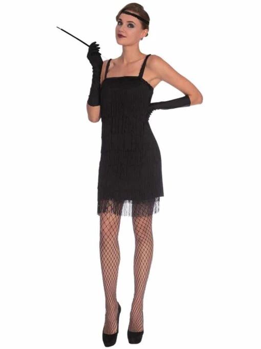 Black Flapper Adult Costume