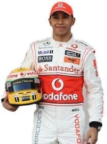 Lewis Hamilton Life Size Cardboard Cut Out Decoration – 176cm