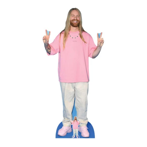 Sam Ryder Lifesize Cardboard Cutout – 1.79m FREE Mini Tabletop Cutout – Next Day Delivery