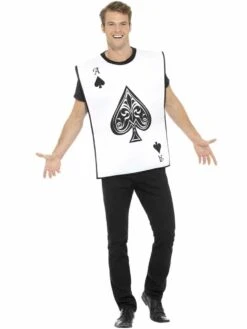 Playing Card Guard Adult Costume 7 Playing Card Guard Adult Costume -PartyVibe Store Carded Guard Adult Costume