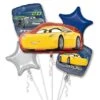 Disney Cars Party Cruz & Jackson Balloon Bouquet -PartyVibe Store Cars Cruz Jackson Bouquet Balloons