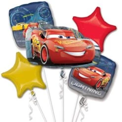 Disney Cars Party Lightning McQueen Balloon Bouquet