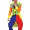 Clown Adult Costume -PartyVibe Store Clown Adult Costume