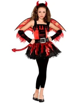 Daredevil Halloween Dressing Up Costume – 8-10 Years -PartyVibe Store Dare Devil Child Teen Costume 1