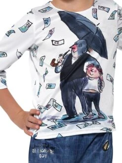 David Walliams Billionaire Boy Child Costume -PartyVibe Store David Walliams Billionaire Boy Child Costume 4