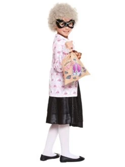 David Walliams Gangsta Granny With Wig Child Costume 9 David Walliams Gangsta Granny With Wig Child Costume -PartyVibe Store David Walliams Gangsta Granny with Wig Child Costume 1