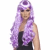 Desire Long Curly Wig – Lilac 1 Desire Long Curly Wig – Lilac -PartyVibe Store Desire Long Curly Wig Lilac