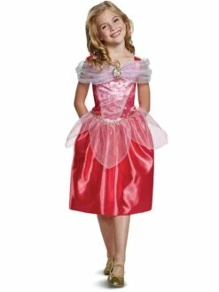 Disney Aurora Child Fancy Dress Costume -PartyVibe Store Disney Aurora Child Costume 2