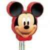 Disney Mickey Mouse Pull Piñata – 50cm X 48cm -PartyVibe Store Disney Mickey Mouse Pull Pinata 50cm x 48cm