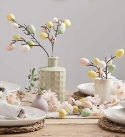 Egg Decorated Tree Stems