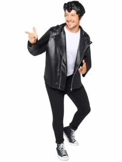 Grease T-Bird Jacket Adult Costume -PartyVibe Store FANC18144 2
