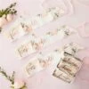 6 X Floral Hen Party Team Bride Sashes -PartyVibe Store Floral Hen Party Team Bride Sashes