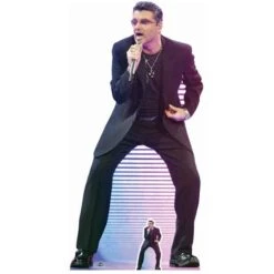 George Michael Cardboard Cutout – 1.72m FREE Mini Tabletop Cutout – Next Day Delivery