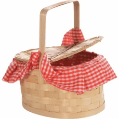 Gingham Basket
