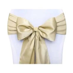 10 X Gold Chair Sashes – 2.7m