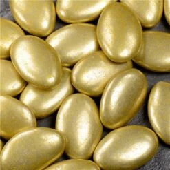 Gold Metallic Chocolate Dragees – 1kg