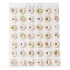 Gold Wedding Large Doughnut Wall – 84cm -PartyVibe Store Gold Wedding Large Doughnut Wall 84cm