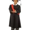 Graduation Gown Child Costume -PartyVibe Store Graduation Gown Child Costume