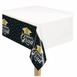 Graduation Tableware Party Pack -PartyVibe Store Graduation Tableware Party Pack Tablecover