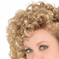 50s Classic Grease Sandy Adult Wig 8 50s Classic Grease Sandy Adult Wig -PartyVibe Store Grease Sandy Wig 2