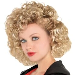 50s Classic Grease Sandy Adult Wig 9 50s Classic Grease Sandy Adult Wig -PartyVibe Store Grease Sandy Wig