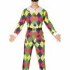 Harlequin Adult Costume -PartyVibe Store Harlequin Adult Costume