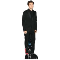 Harry Styles Suited Cardboard Cutout – 1.83m FREE Mini Tabletop Cutout – Next Day Delivery