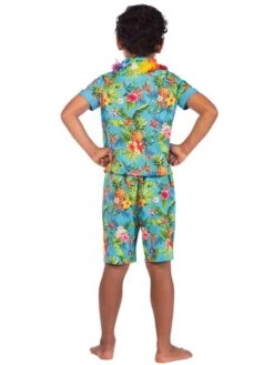 Hawaiian Shirt Set Child Costume 10 Hawaiian Shirt Set Child Costume -PartyVibe Store Hawaiian Shirt Set Child Costume 4
