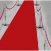 Red Felt Carpet Runner – 12.1m -PartyVibe Store Hollywood Red Floor Runner
