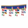 International Flag Ceiling Decoration – 3.66m -PartyVibe Store International Flag Ceiling Decoration