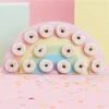 Iridescent Rainbow Donut Wall -PartyVibe Store Iridescent Rainbow Donut Wall