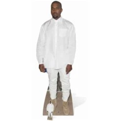 Kanye West Cardboard Cutout – 1.73m FREE Mini Tabletop Cutout – Next Day Delivery