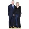 King Charles & Queen Camilla Lifesize Cardboard Cutout 1.6m – FREE Mini Tabletop Cutout – Next Day Delivery -PartyVibe Store King Charles III Queen Consort Camila Cardboard Cutout