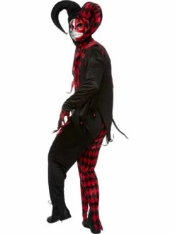 Krazed Jester Adult Costume 7 Krazed Jester Adult Costume -PartyVibe Store Krazed Jester Adult Costume 2