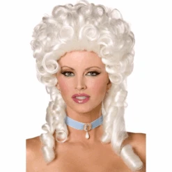 White Lady Baroque Adult Wig (each)