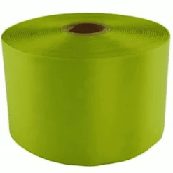 2m X Lime Green 100mm Extra Wide Ribbon – 100mm / 4″ Wide – Grand Opening Ribbon