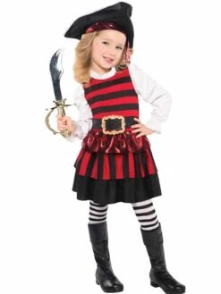 Little Lass Pirate Child Costume