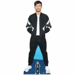 Louis Tomlinson Cardboard Cutout – 1.7cm FREE Mini Tabletop Cutout – Next Day Delivery