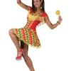 Mexican Lady Dress Adult Costume (Size 10-12) -PartyVibe Store Mexican Lady Dress Adult Costume