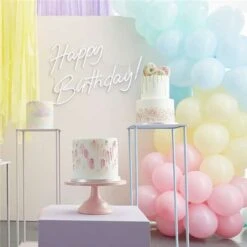 Pastels Latex Balloon Arch Kit